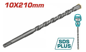 TOTAL ΔΙΑΜΑΝΤΟΤΡΥΠΑΝΟ SDS-PLUS 10 X 210mm (TAC311003)