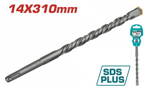 TOTAL ΔΙΑΜΑΝΤΟΤΡΥΠΑΝΟ SDS-PLUS 14 X 310mm (TAC311404)