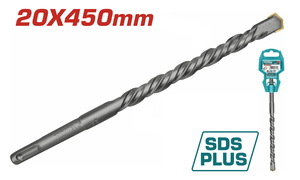 TOTAL ΔΙΑΜΑΝΤΟΤΡΥΠΑΝΟ SDS-PLUS 20 X 450mm (TAC312004)