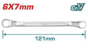 TOTAL ΠΟΛΥΓΩΝΑ 6 Χ 7mm (TORSP06071)