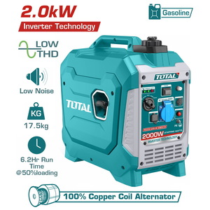 TOTAL Inverter gasoline generator 2.000W (TP523006)